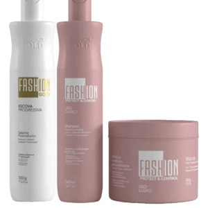Combo Escova Progressiva 500g Fashion Gold