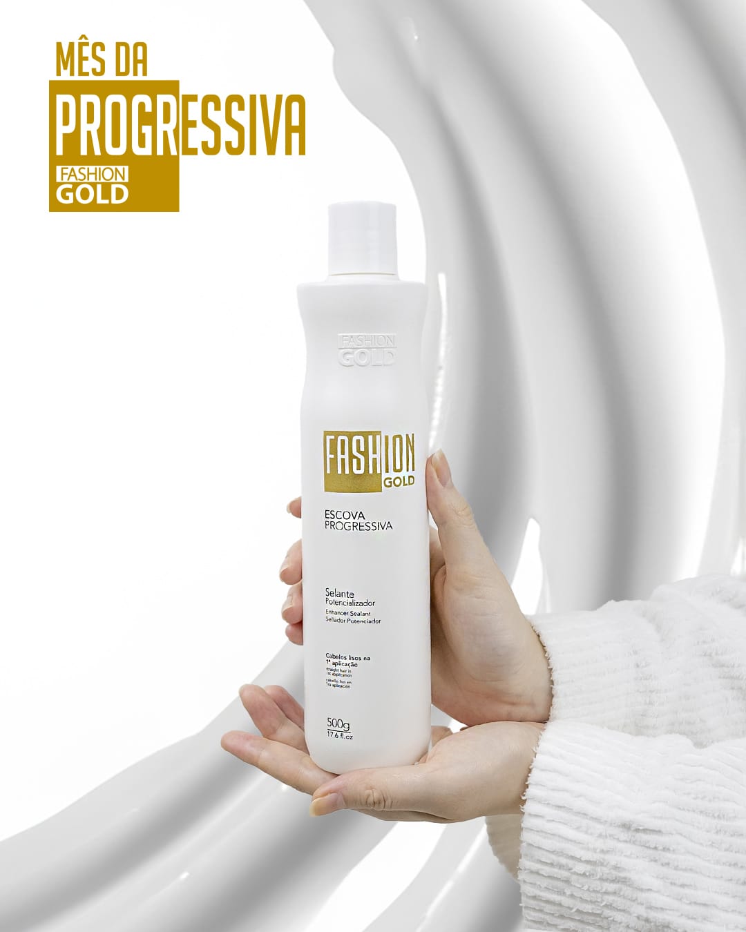 Escova Progressiva 500g - Fashion Gold - Fashion Gold
