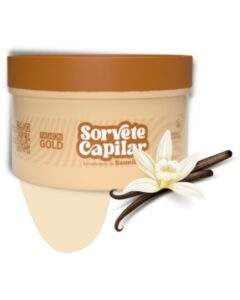 Sorvete Capilar - Sorveterapia de Baunilha 250g - Fashion Gold