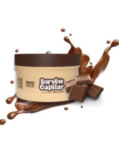 Sorvete Capilar - Sorveterapia de Chocolate 250g - Fashion Gold