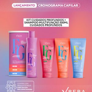 cronograma cuidados profundos com shampoo