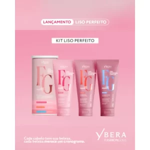 kit liso perfeito ybera fashion gold