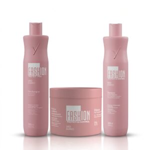 ybera combo manutencao completa pos progressiva fashion gold 500ml 500g