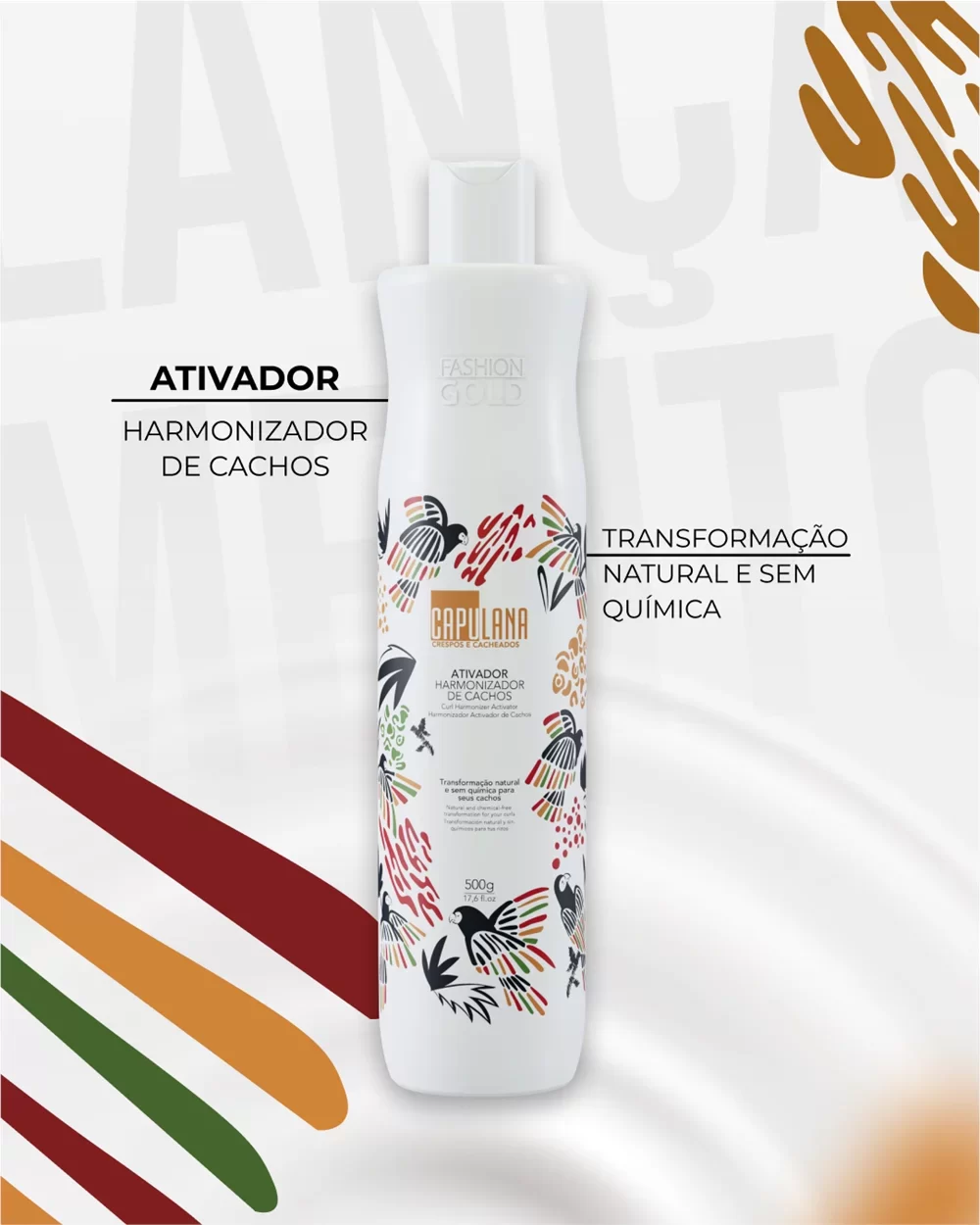 Ativador Harmonizador de Cachos 500g - Capulana